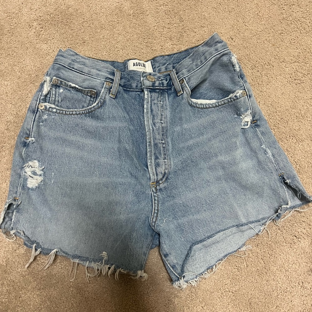 Agolde Dee Denim Shorts